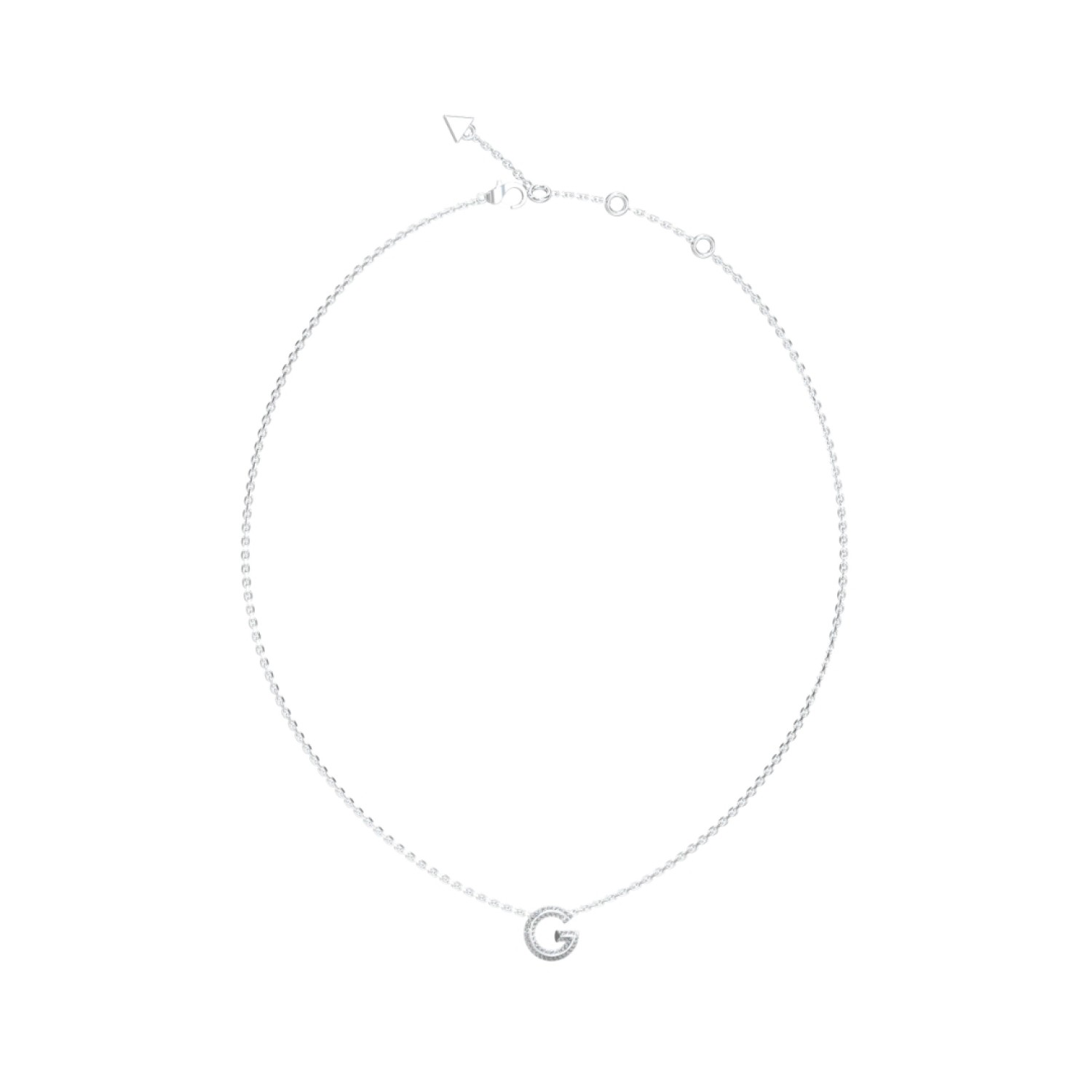 Silver-Tone G Crystal Necklace JUBE05444JWYGT/U – Guess Jewellery Auckland | GUESS jewellery effortlessly transitions from daytime to nighttime wear, Fast Free Delivery from Auckland Silver-Tone G Crystal Necklace JUBE05444JWYGT/U by Guess Jewellery