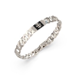 Silver-Tone Rebel Moon Bracelet JUMB05070JWSTBKL Silver-Tone Rebel Moon Bracelet JUMB05070JWSTBKL