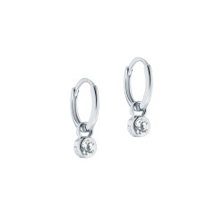 SINALAA: Crystal Huggie Earrings TBJ3983-02-28