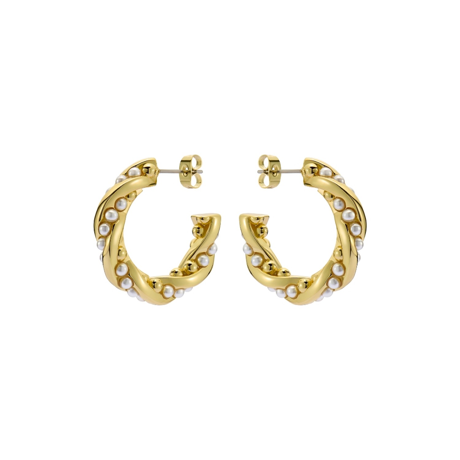 TIYAA: Twisted Pearl Hoop Earrings TBJ3953-02-28 – Guess Jewellery Auckland | GUESS jewellery effortlessly transitions from daytime to nighttime wear, Fast Free Delivery from Auckland TIYAA: Twisted Pearl Hoop Earrings TBJ3953-02-28 by Guess Jewellery Auckland | GUESS jewellery effortlessly transitions from daytime to nighttime wear, Fast Free Delivery from Auckland