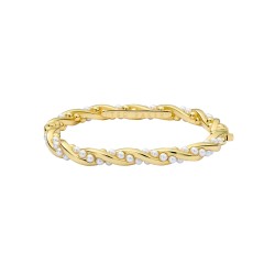 TILAA: Twisted Pearl Cuff TBJ3953-02-28