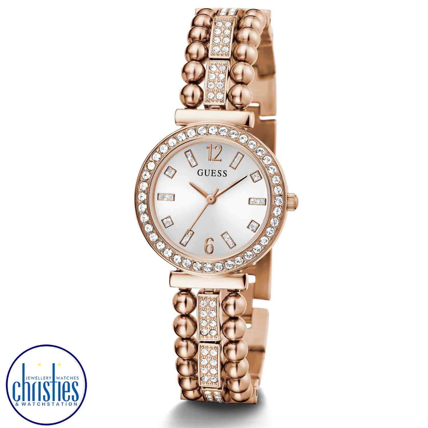 GW0401L3 GUESS  Watch Ladies Rose Gold Tone guess watches nz rose gold