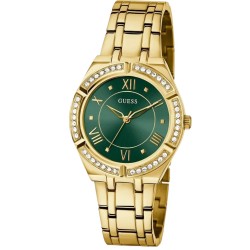 GW0033L8 Guess Gold Tone Green Dial Watch 
