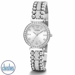 GW0401L1 GUESS  Watch Ladies Silver Tone