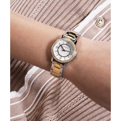 GW0468L4 GUESS Mens Two-Tone Analogue Watch