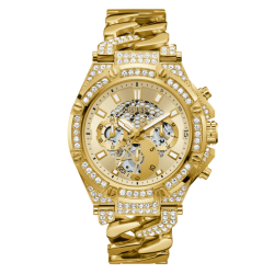 GW0517G2 GUESS Mens Gold-Tone Analogue Watch