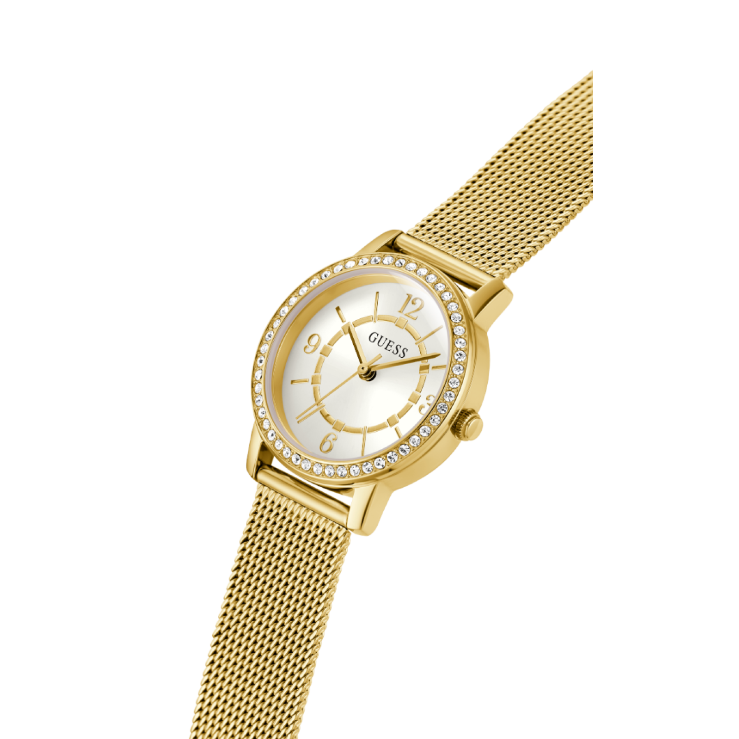 GW0534L2 Ladies Gold Tone Analogue Watch GW0534L2 Ladies Gold Tone Analogue Watch by Guess