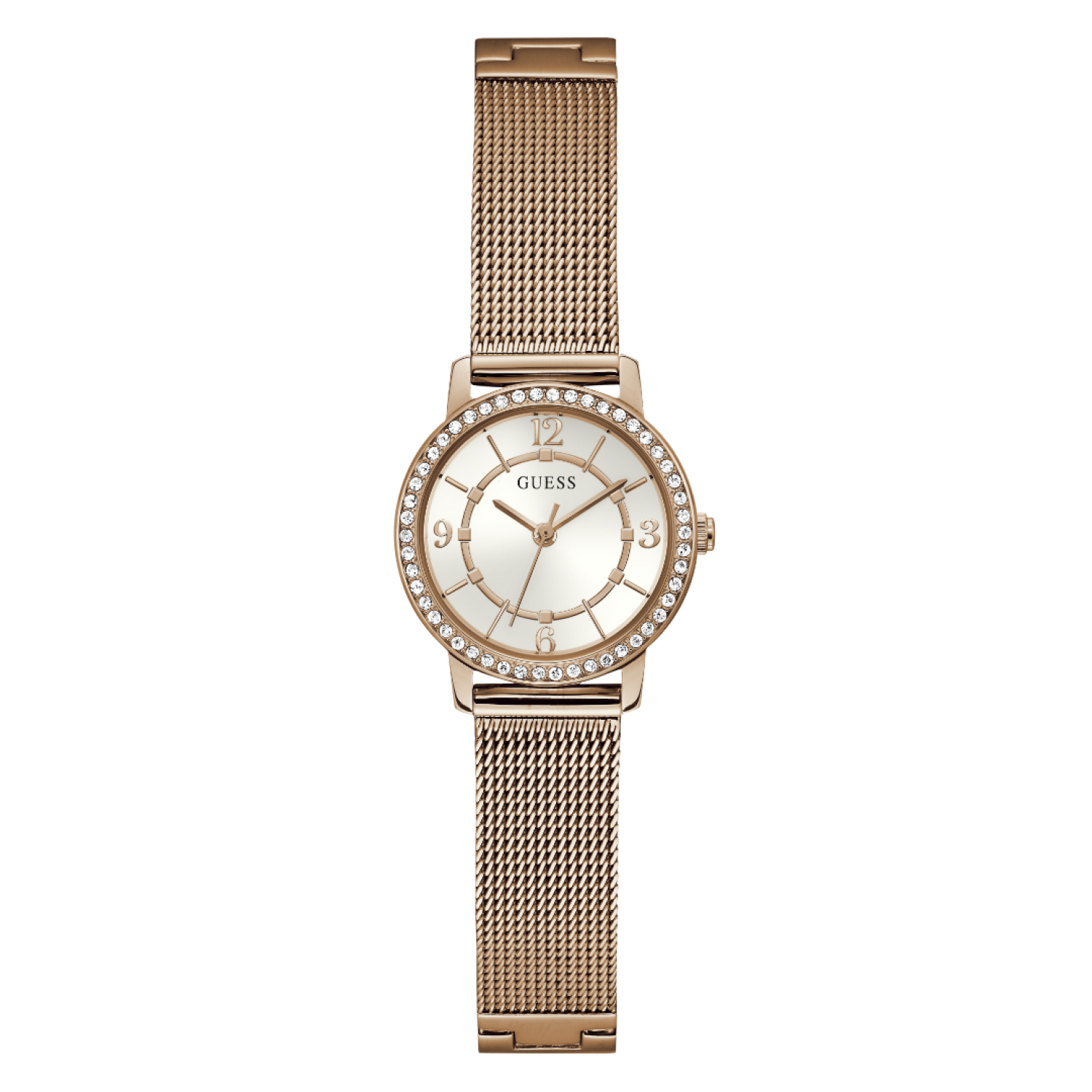 GW0475L4 Ladies Silver Tone Analogue Watch – GW0475L4 Ladies Silver Tone Analogue Watch by Guess Watches