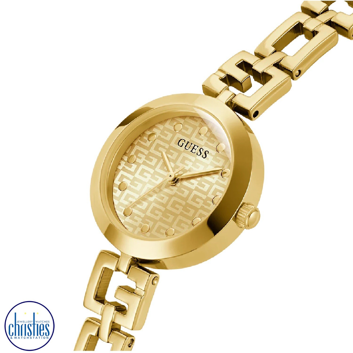 GW0549L2  Guess  Lady G Gold -Tone  Womans Watch. unique engagement rings nz  The GW0549L2 is a beautiful women's watch from the Guess Lady- G Collection.