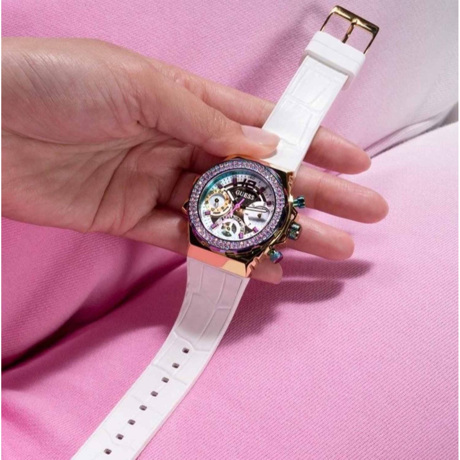 Christies Jewellery - GW0553L2 Guess Ladies Multi-Function Watch Auckland NZ GW0553L2 Guess Ladies Multi-Function Watch GW0553L2