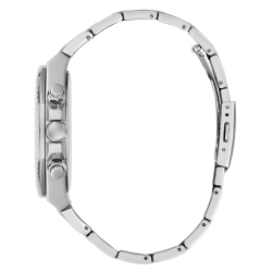 GW0703G8 GUESS Mens Silver-Tone Multifunction Watch GW0703G8 GUESS Mens Silver-Tone Multifunction Watch