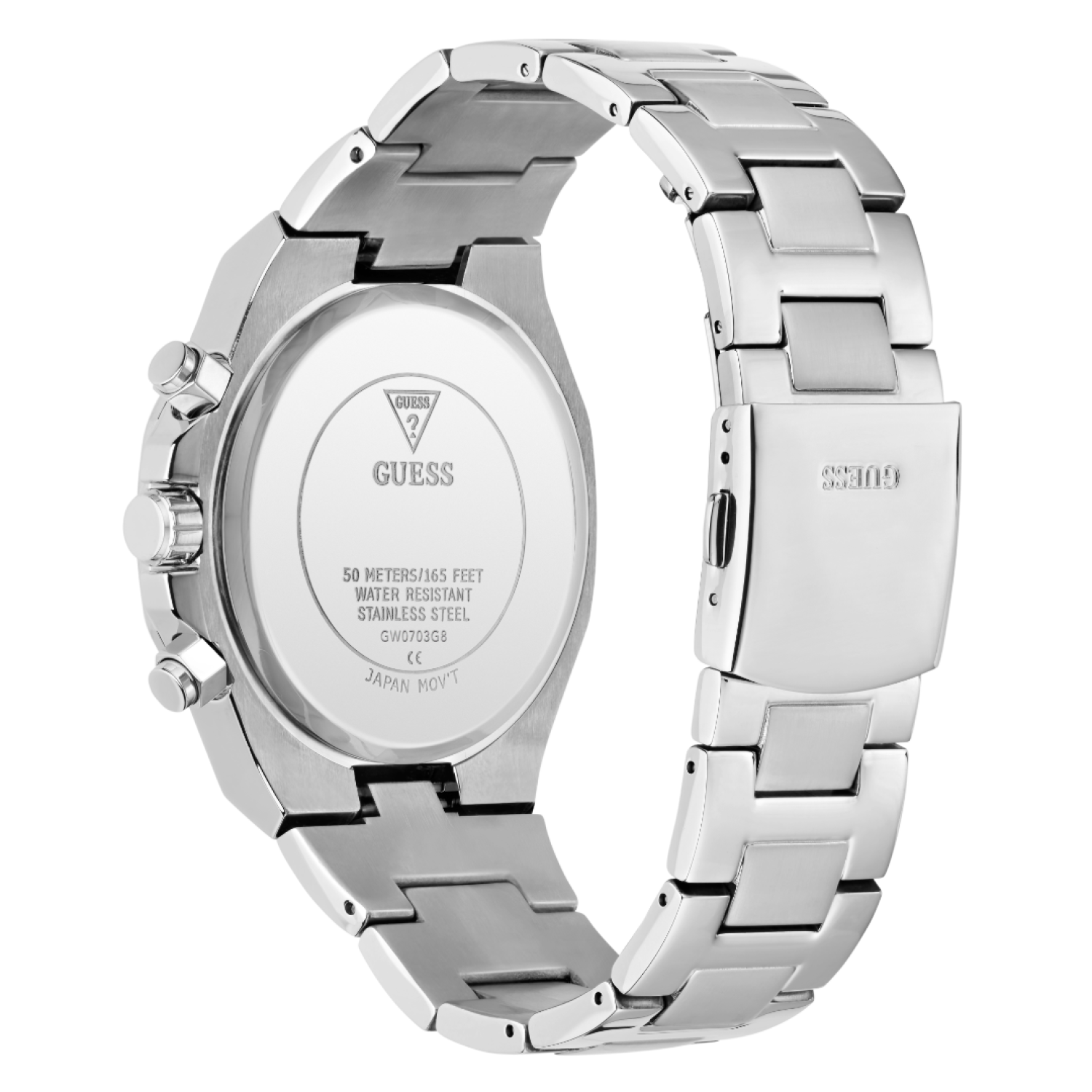 GW0703G8 GUESS Mens Silver-Tone Multifunction Watch – GW0703G8 GUESS Mens Silver-Tone Multifunction Watch by Guess Watches