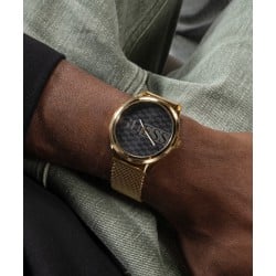 GW0710G2 GUESS Gold Tone Analogue Watch