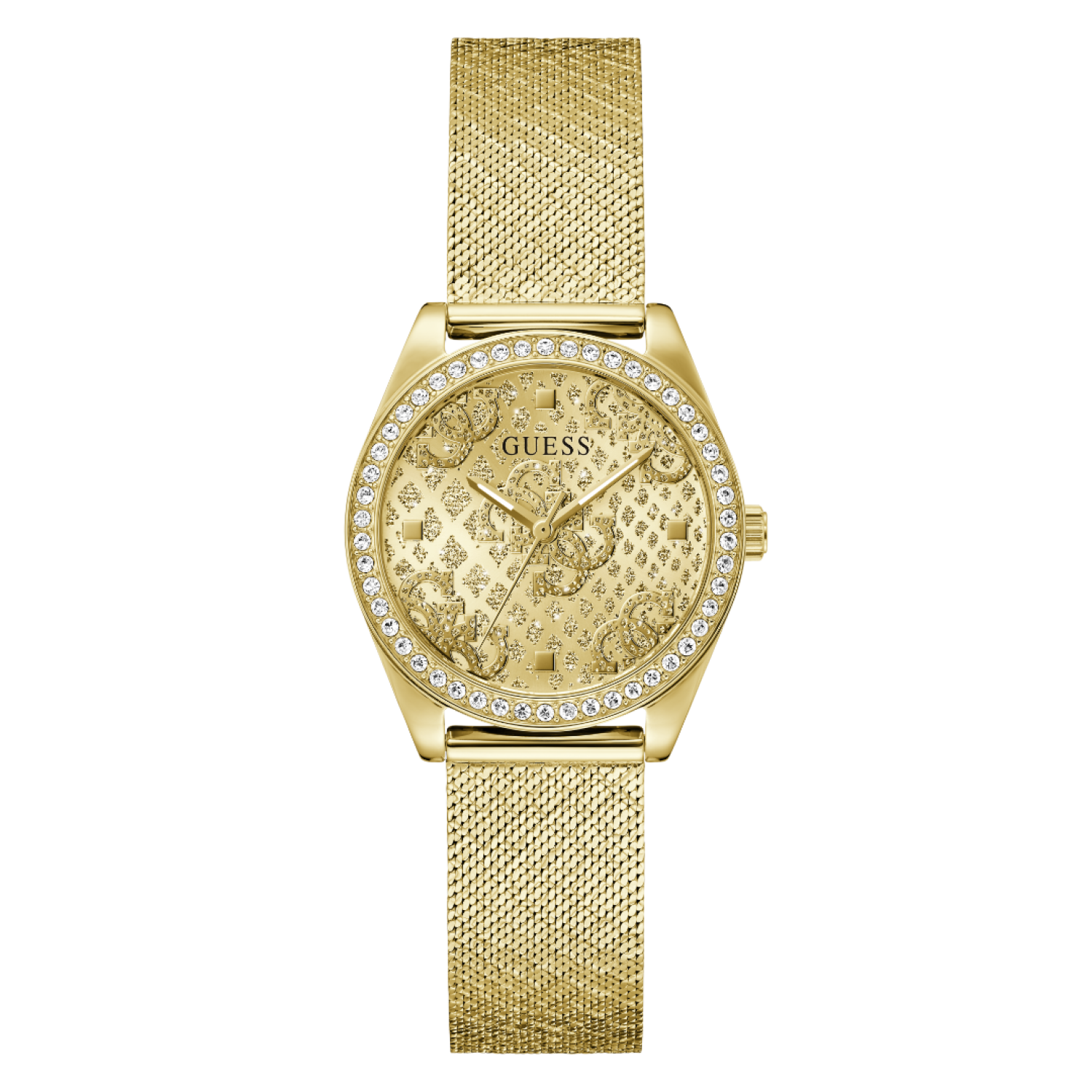 GW0748L2 Ladies Gold Tone Analogue Watch GW0748L2 Ladies Gold Tone Analogue Watch by Guess Watches