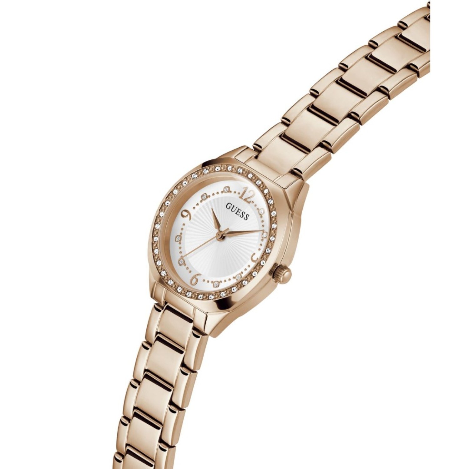 GW0767L3 GUESS Charlotte Rose Gold Tone Watch by