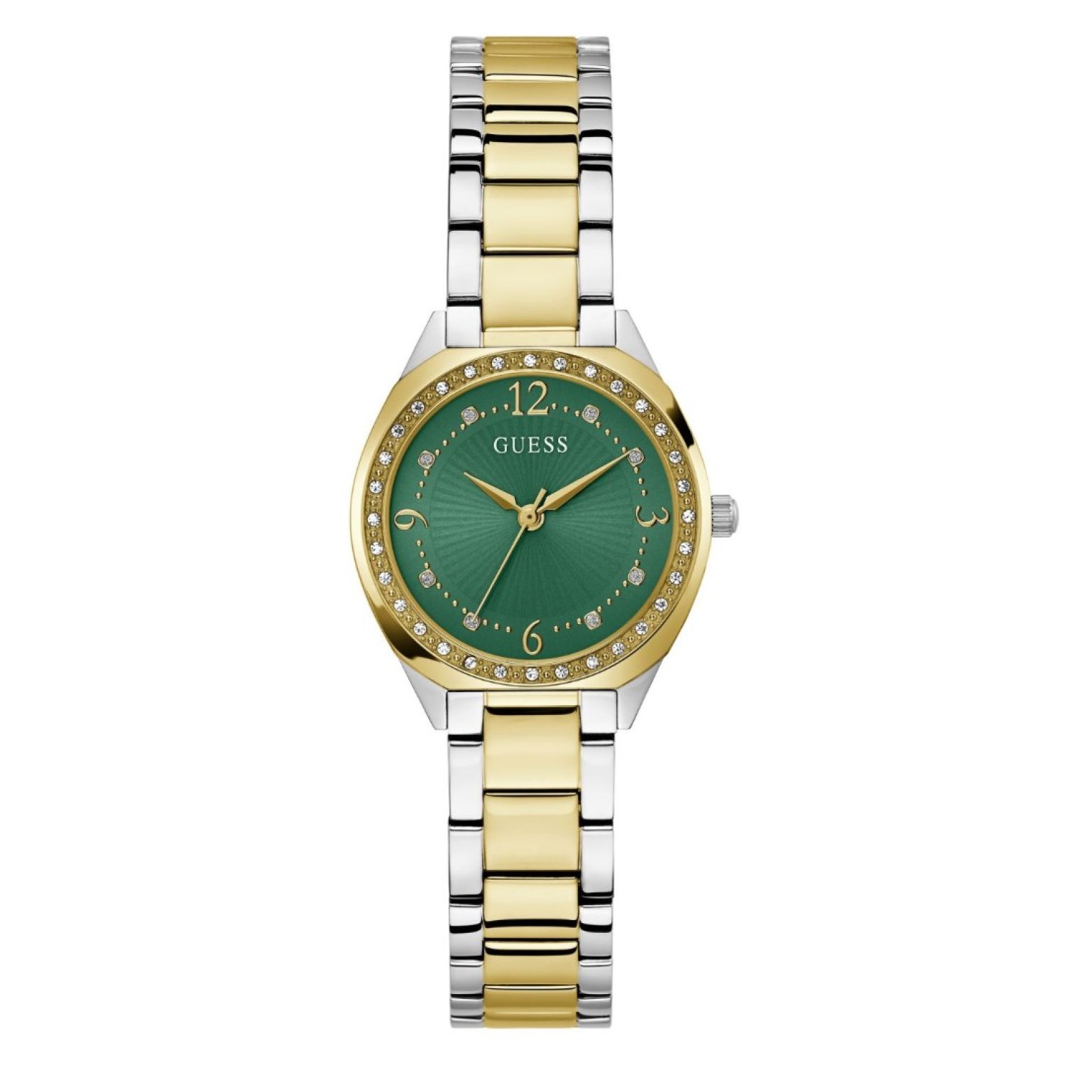 GW0767L4 GUESS Charlotte Green Dial, Gold Tone Watch – GW0767L4 GUESS Charlotte Green Dial, Gold Tone Watch by