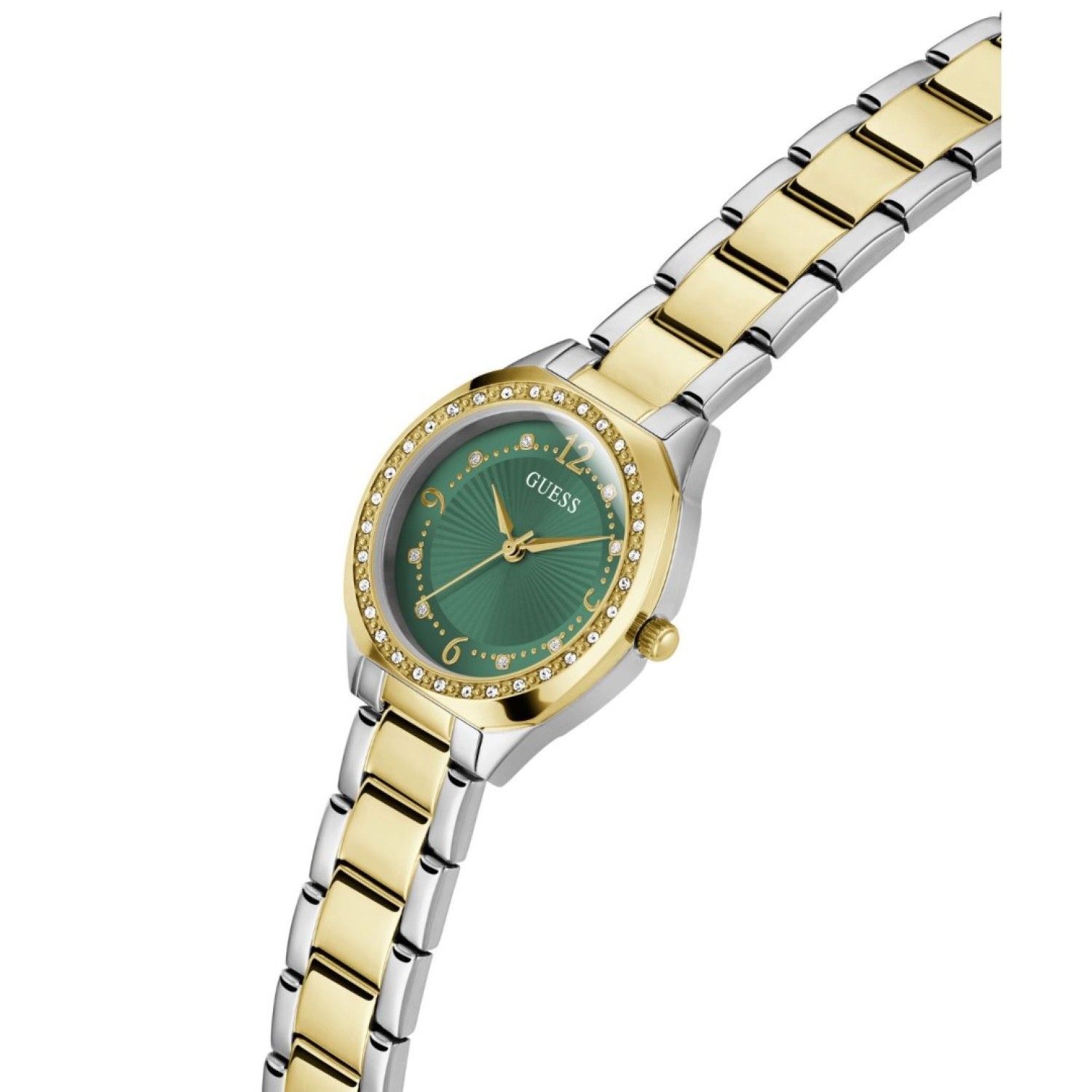 GW0767L4 GUESS Charlotte Green Dial, Gold Tone Watch – GW0767L4 GUESS Charlotte Green Dial, Gold Tone Watch by