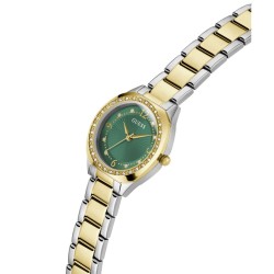 GW0767L4 GUESS Charlotte Green Dial, Gold Tone Watch GW0767L4 GUESS Charlotte Green Dial, Gold Tone Watch