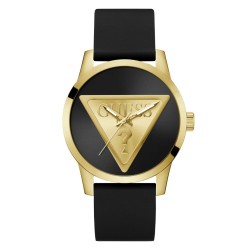 GW0781G4 GUESS Badge Gold Tone Watch 