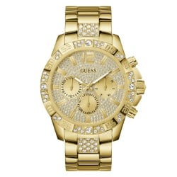 GW0796G2 GUESS Majestic Gold Tone Watch 