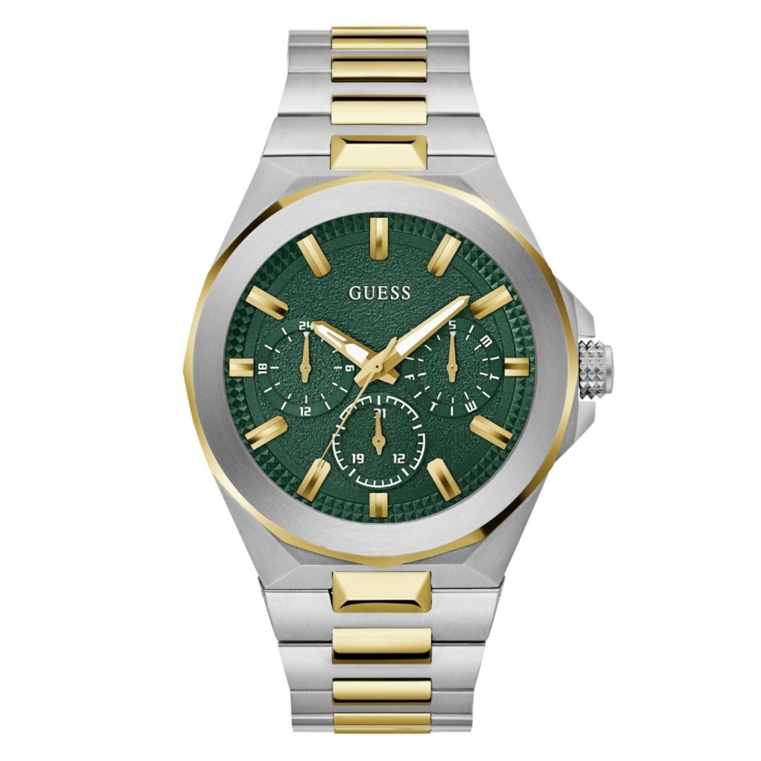GW0798G3 GUESS Dashboard Two Tone Watch – GW0798G3 GUESS Dashboard Two Tone Watch by