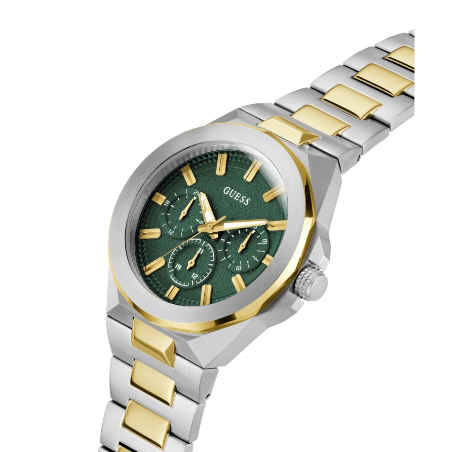 GW0798G3 GUESS Dashboard Two Tone Watch – GW0798G3 GUESS Dashboard Two Tone Watch by