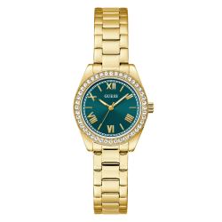 GW0841L9 GUESS Ladies Analogue Gold-Tone Watch