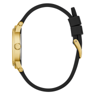 GW0860L1 GUESS Ladies Black Gold Tone Analogue Watch GW0860L1 GUESS Ladies Black Gold Tone Analogue Watch