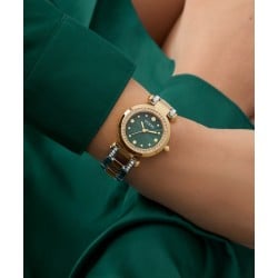 GW0869L1 GUESS Mens Two-Tone Analogue Watch