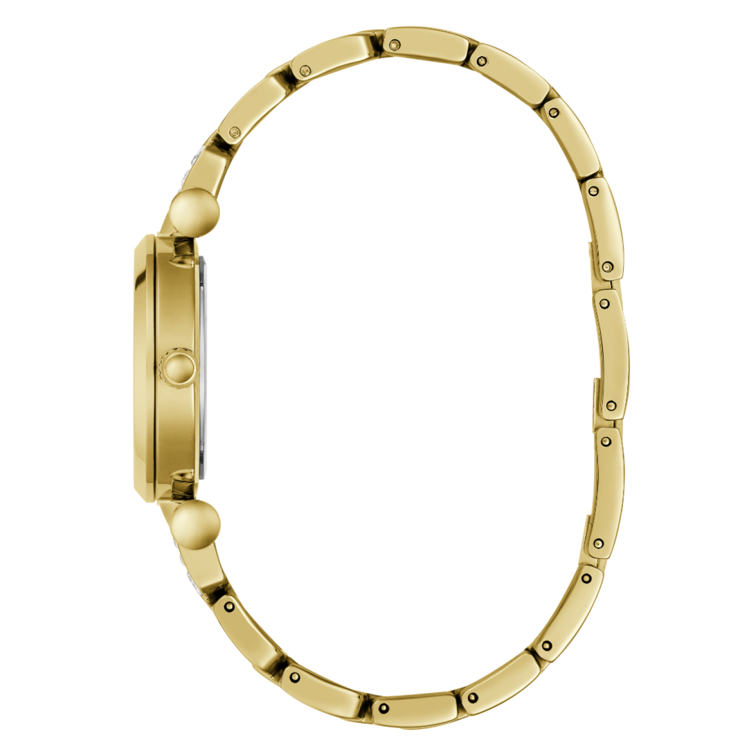 GW0869L6 GUESS Ladies Gold-Tone Analogue Watch – GW0869L6 GUESS Ladies Gold-Tone Analogue Watch by Guess Watches