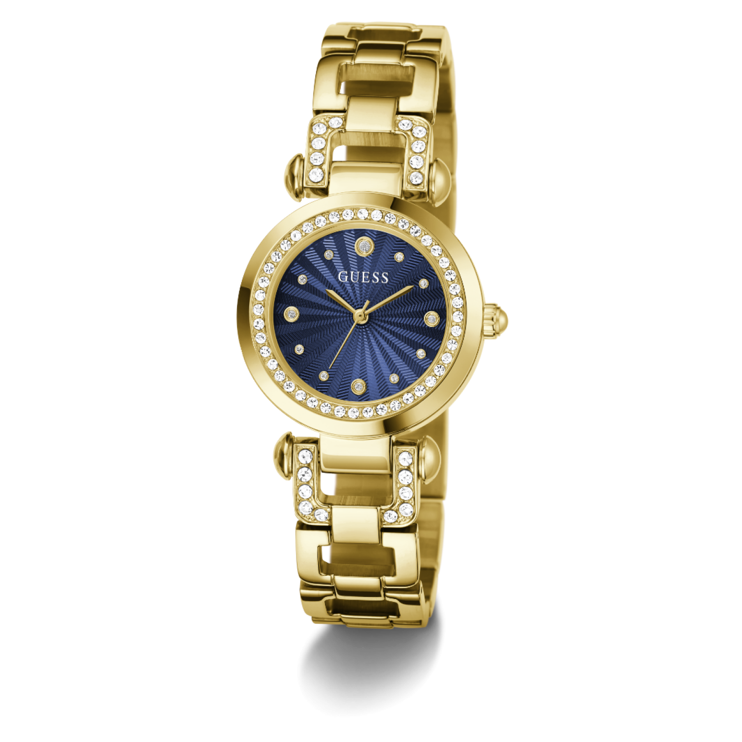GW0869L6 GUESS Ladies Gold-Tone Analogue Watch – GW0869L6 GUESS Ladies Gold-Tone Analogue Watch by Guess Watches
