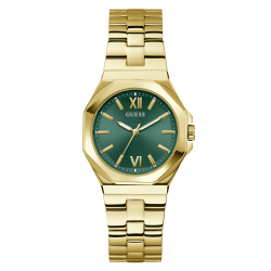 GW0873L2 GUESS Ladies Gold Tone Analogue Watch