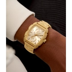 GW0885G1 GUESS Gold Tone Analogue Watch