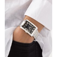GW0896G1 GUESS Men's Silver Tone Analogue Watch GW0896G1 GUESS Men's Silver Tone Analogue Watch