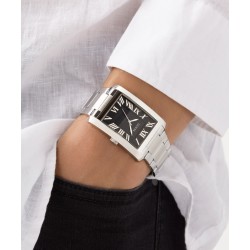 GW0896G1 GUESS Men's Silver Tone Analogue Watch