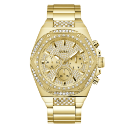GW0899G2 GUESS Men's Gold Tone Multi-Function Watch
