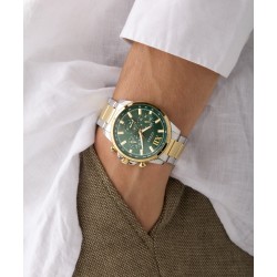 GW0900G5 GUESS Men's 2-Tone Multi-Function Watch