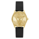 GW0942L2 Ladies Black Gold Tone Analogue Watch by