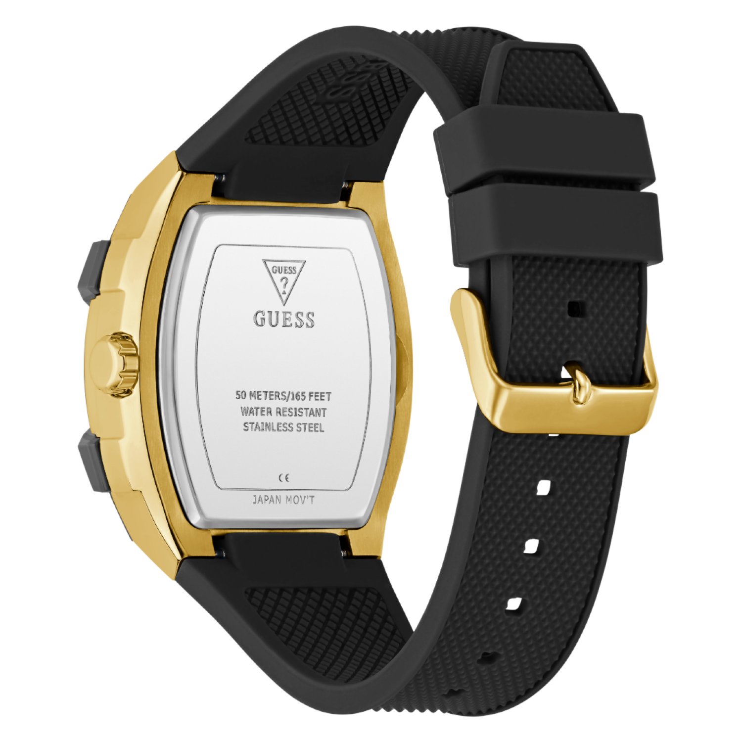 GW0956G2 Mens Black Gold Tone Multi-function Watch –Guess Watches GW0956G2 Mens Black Gold Tone Multi-function Watch by Guess