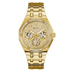 GW0960G2 GUESS Mens Gold-Tone Analogue Watch