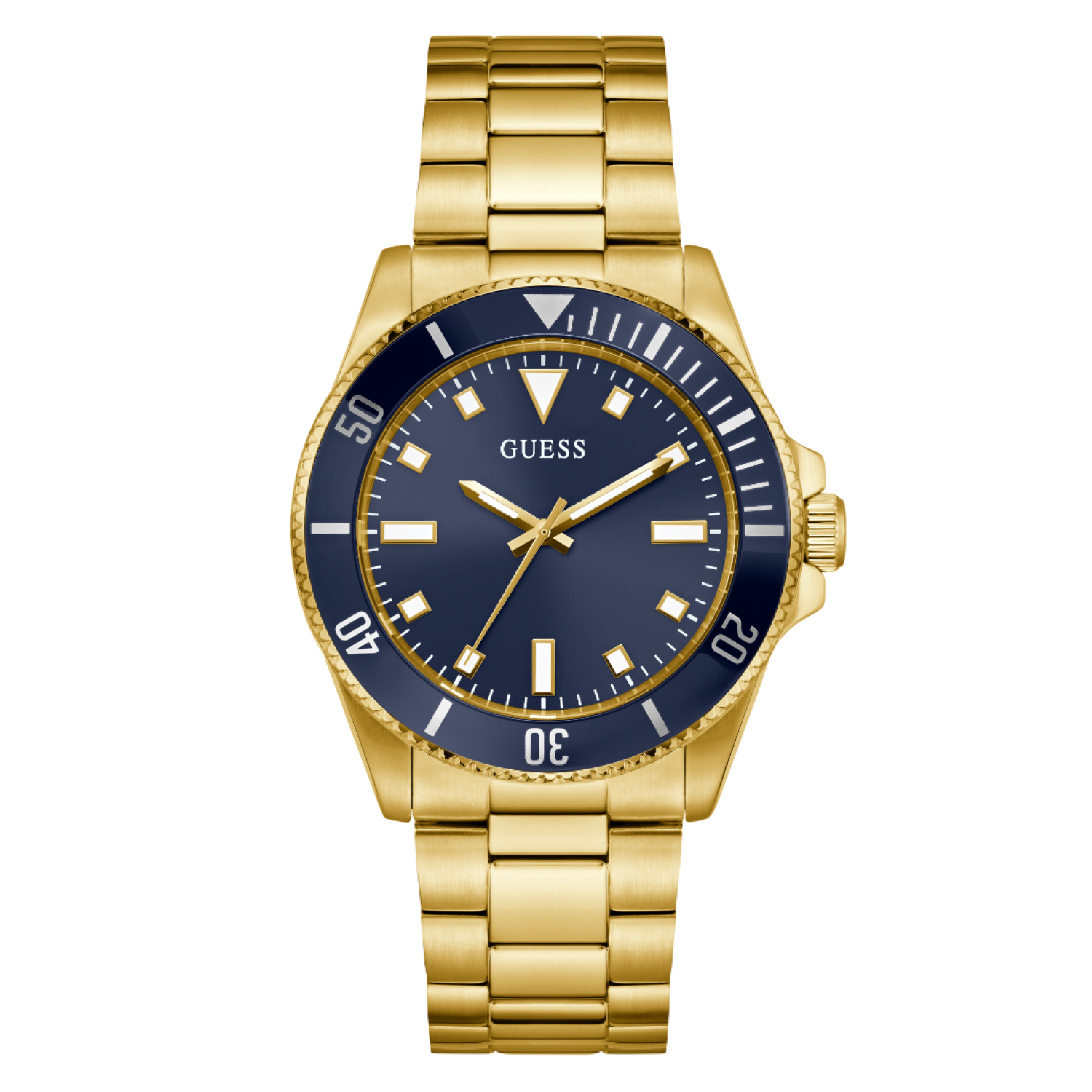 GW0968G2 Mens Gold Tone Analogue Watch by