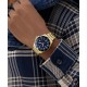 GW0968G2 Mens Gold Tone Analogue Watch by