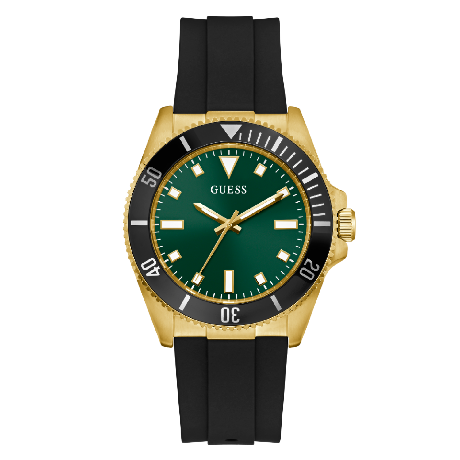 GW0969G2 Mens Gold Tone Analogue Watch – Guess Watches GW0969G2 Mens Gold Tone Analogue Watch by Guess