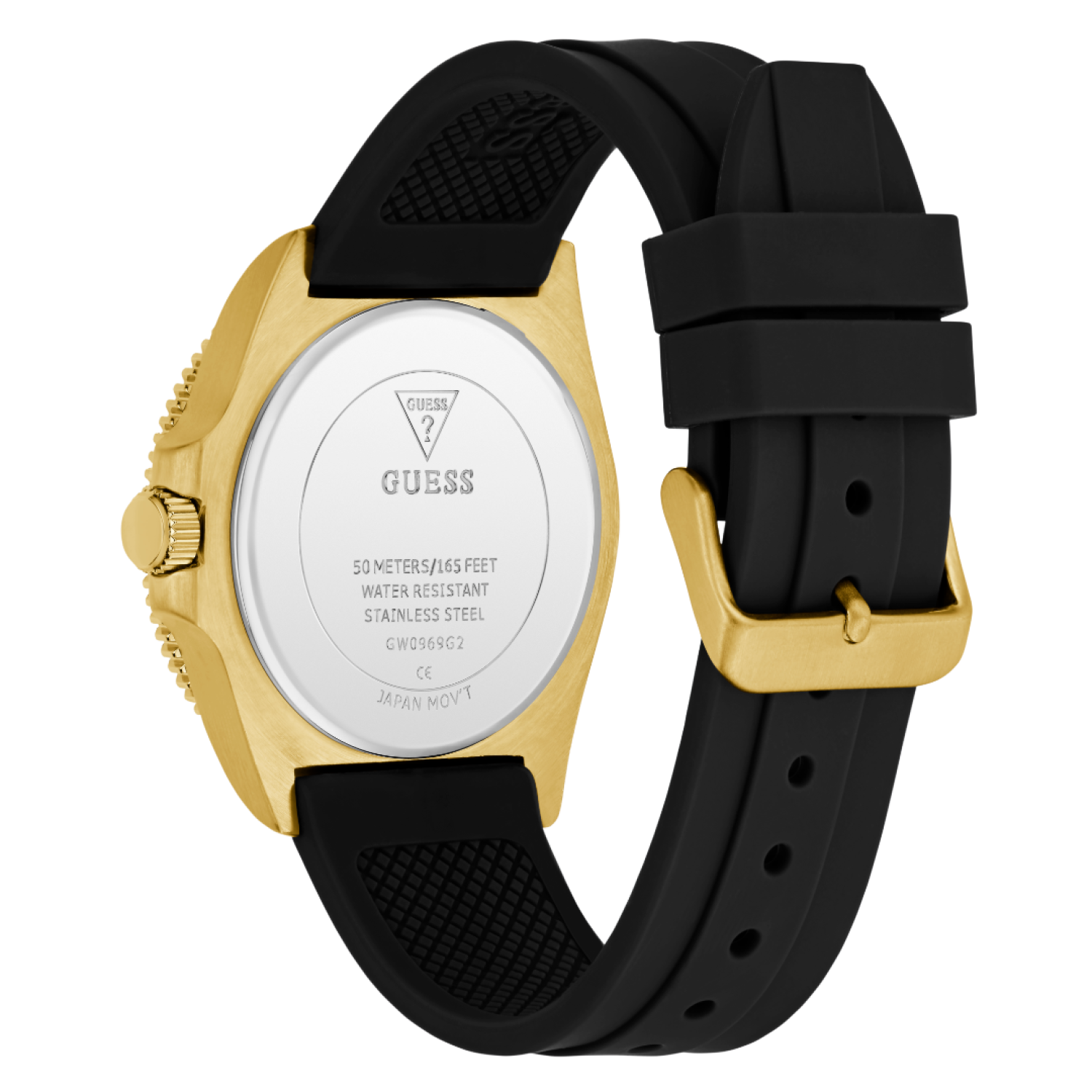 GW0969G2 Mens Gold Tone Analogue Watch – Guess Watches GW0969G2 Mens Gold Tone Analogue Watch by Guess