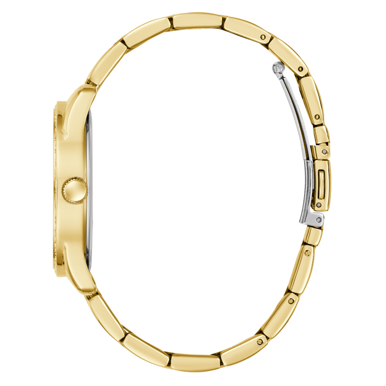 GW0987L2 Ladies Gold Tone Analogue Watch GW0987L2 Ladies Gold Tone Analogue Watch by Guess