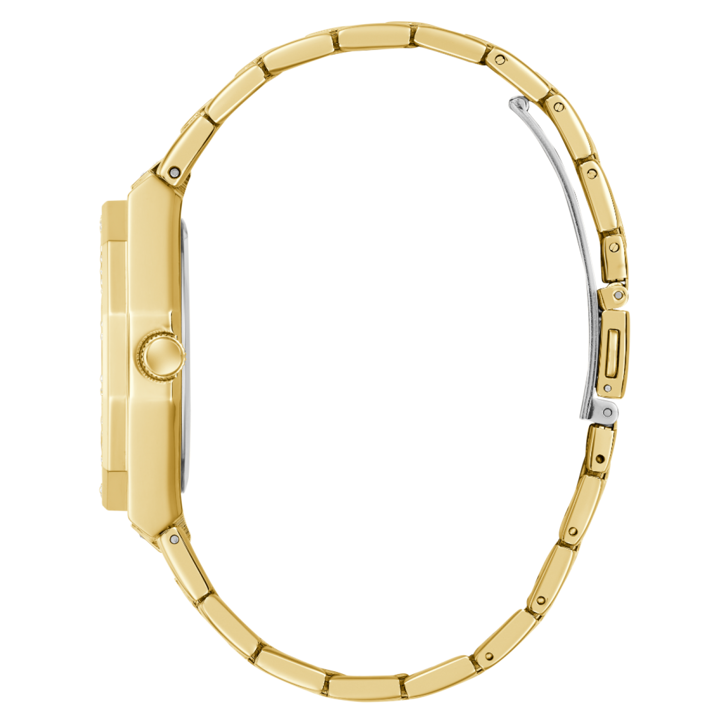 GW0988L2 Ladies Gold Tone Analogue Watch by Guess Watches