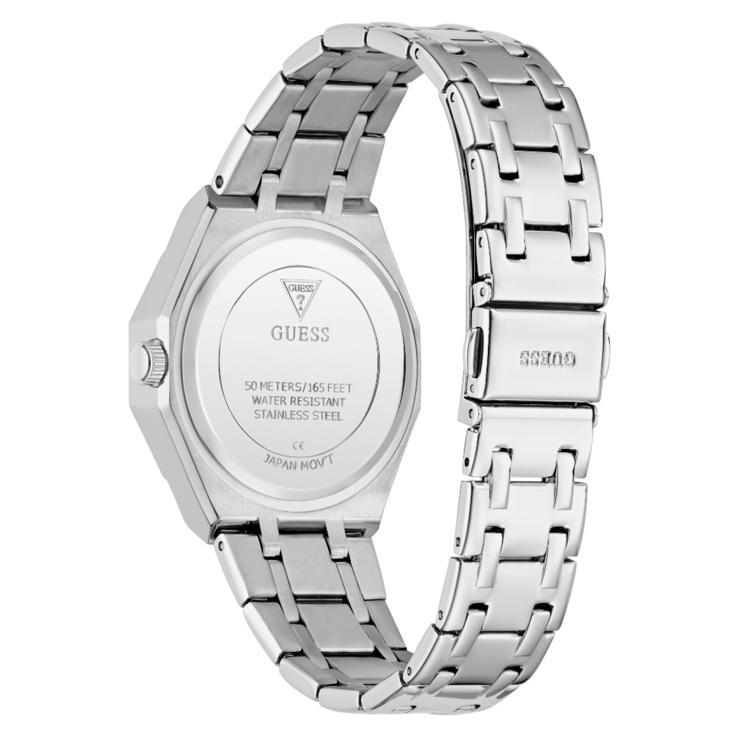 GW0989L2 Ladies Silver Tone Analogue Watch – Guess Watches GW0989L2 Ladies Silver Tone Analogue Watch by Guess