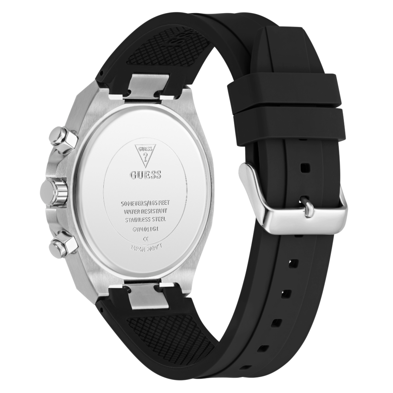GW1011G1 GUESS Mens Silver-Tone Multi-Function Watch – GW1011G1 GUESS Mens Silver-Tone Multi-Function Watch by Guess Watches