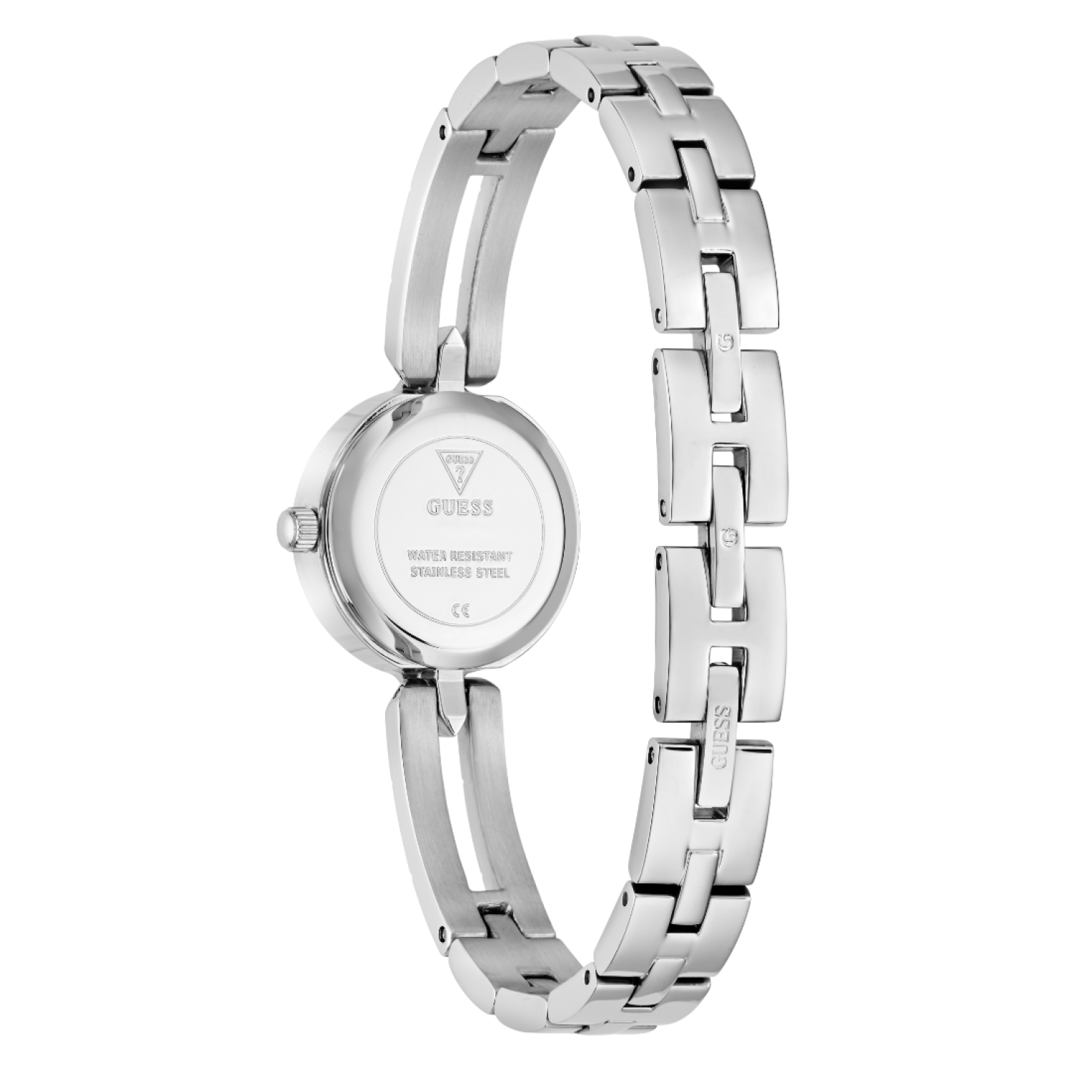 GW1016L1 GUESS Ladies Silver-Tone Analogue Watch – GW1016L1 GUESS Ladies Silver-Tone Analogue Watch by Guess Watches