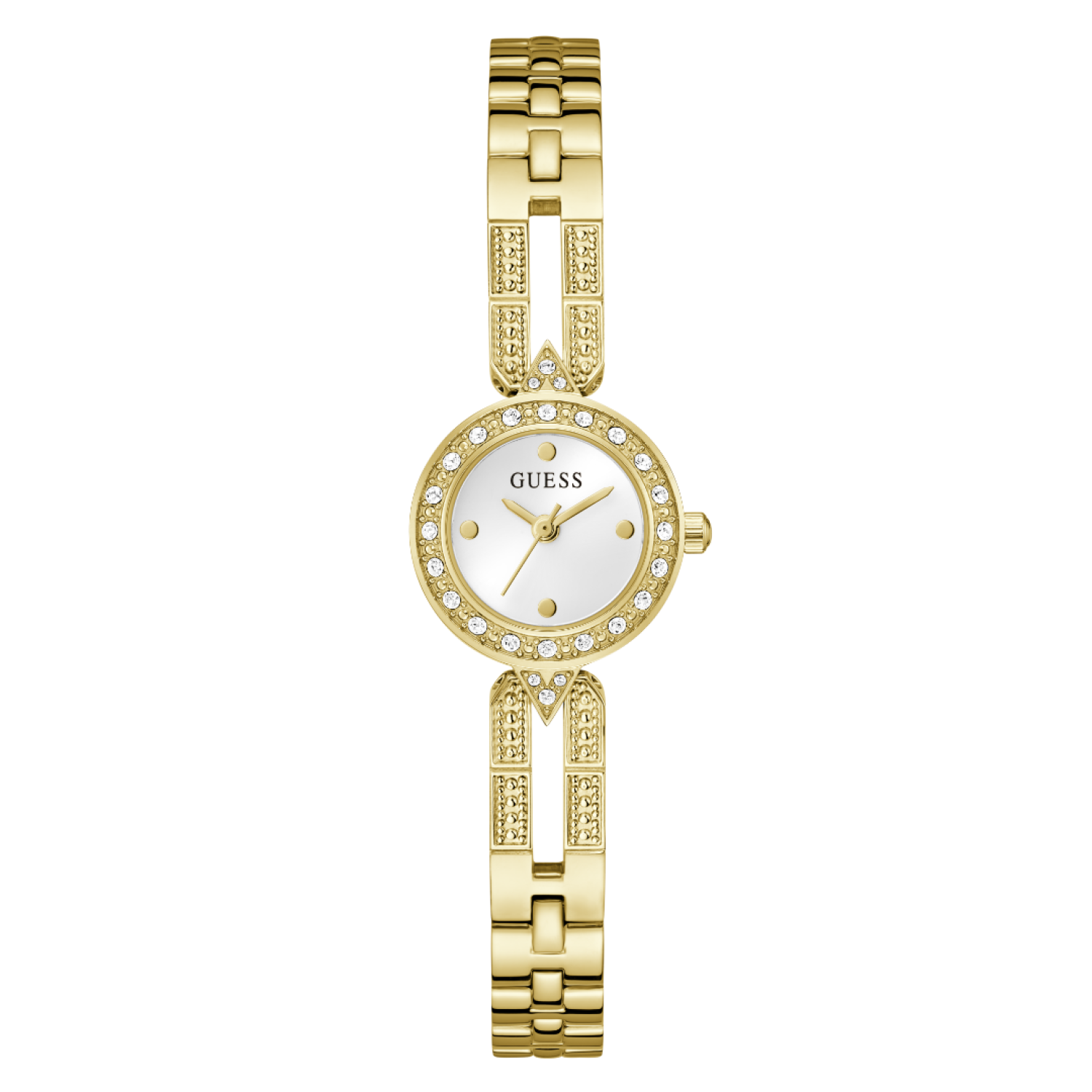 GW1016L2 GUESS Ladies Gold-Tone Analogue Watch – GW1016L2 GUESS Ladies Gold-Tone Analogue Watch by Guess Watches